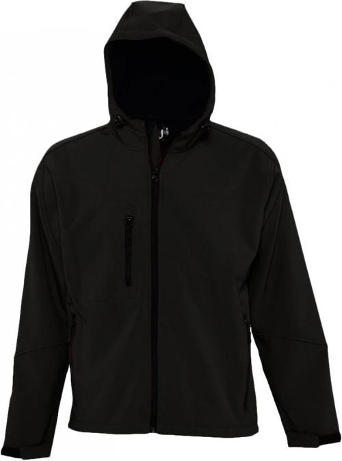 Куртка мужская с капюшоном Replay Men 340 черная, размер 3XL