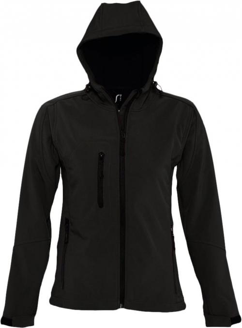 Куртка женская с капюшоном Replay Women 340 черная, размер M