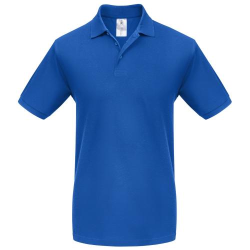 Рубашка поло Heavymill ярко-синяя, размер XXL