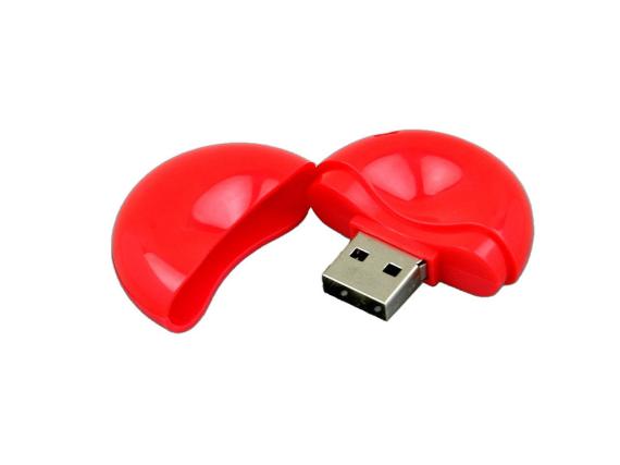 USB 2.0- флешка промо на 8 Гб круглой формы