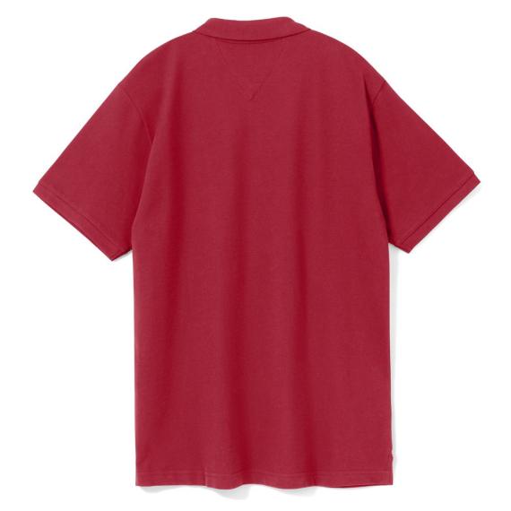 Рубашка поло мужская Neptune вишнево-красная, размер XXL