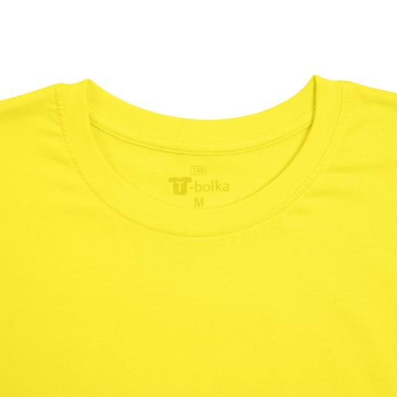 Футболка желтая "T-bolka 140", размер M