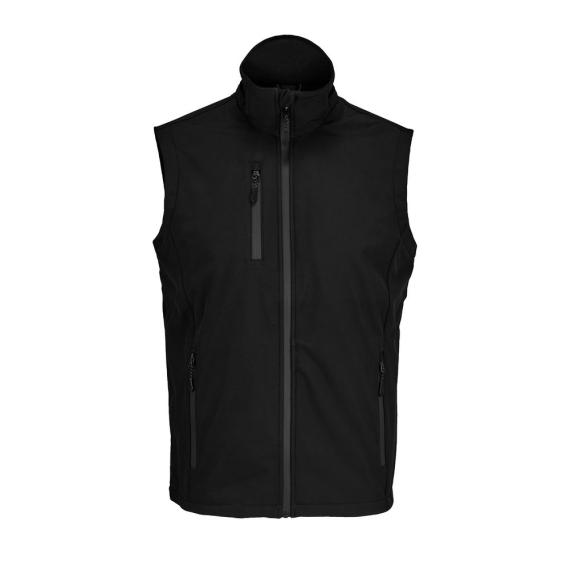 Куртка-трансформер унисекс Falcon, черная, размер 3XL