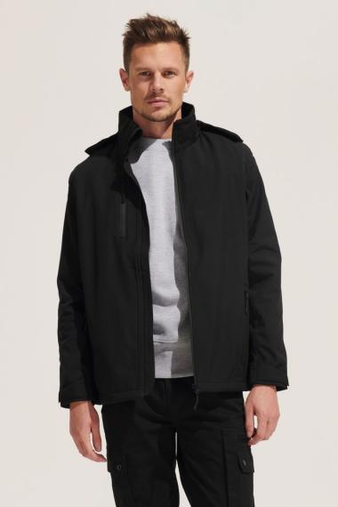 Куртка-трансформер унисекс Falcon, темно-серая, размер XL