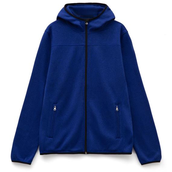 Куртка с капюшоном унисекс Gotland, синяя