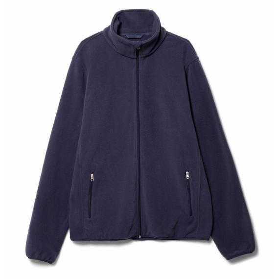 Куртка флисовая унисекс Nesse, темно-синяя, размер XS/S