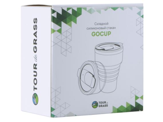 Силиконовый складной стакан «GoCup»