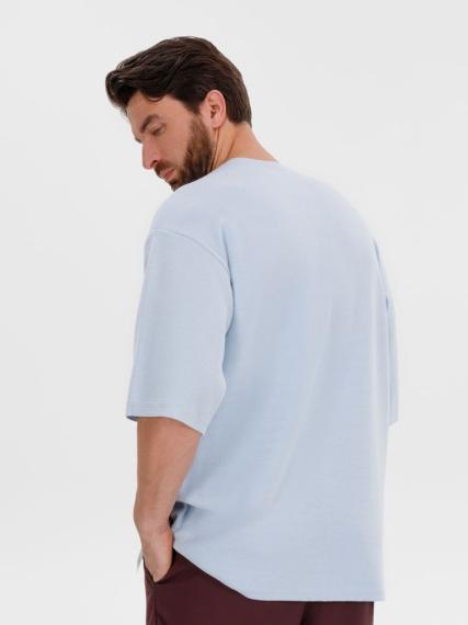 Джемпер с коротким рукавом Siluetti Volumica, светло-голубой, размер XL/XXL