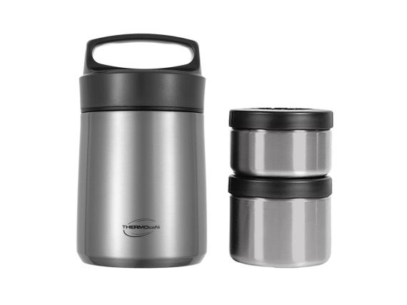 Термос с двумя контейнерами THERMOcafe 
«TCLB-1480SY», 1480 мл