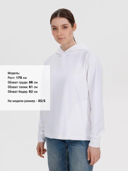 Худи унисекс Morfiss, белое, размер M/L