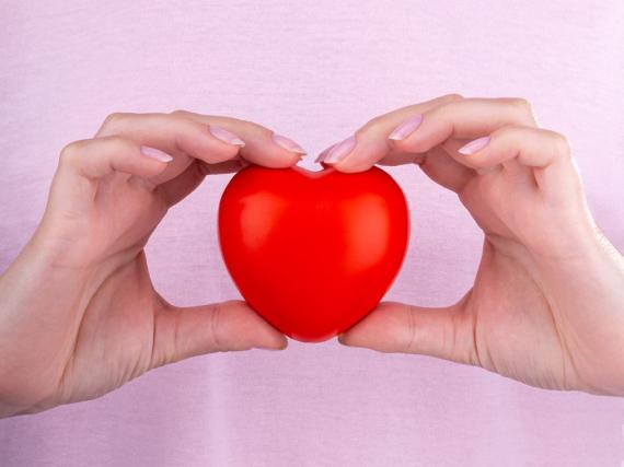 Антистресс «Сердце», красный
