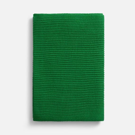 Шарф Nobilis Mono, ярко-зеленый