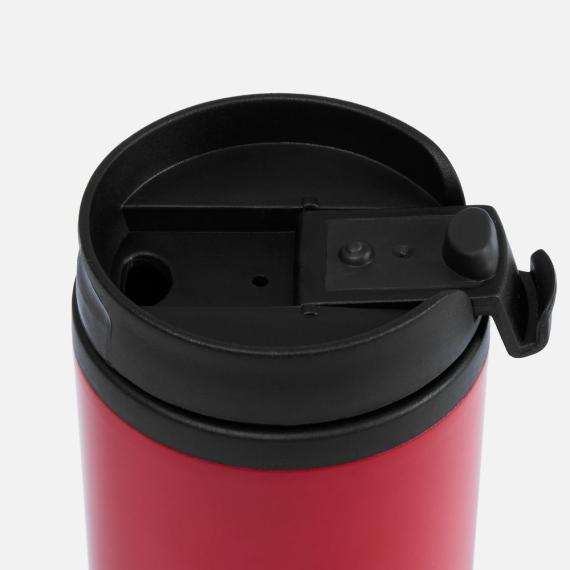 Термостакан Canella, красный матовый