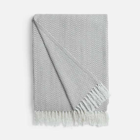 Плед Landour, серый