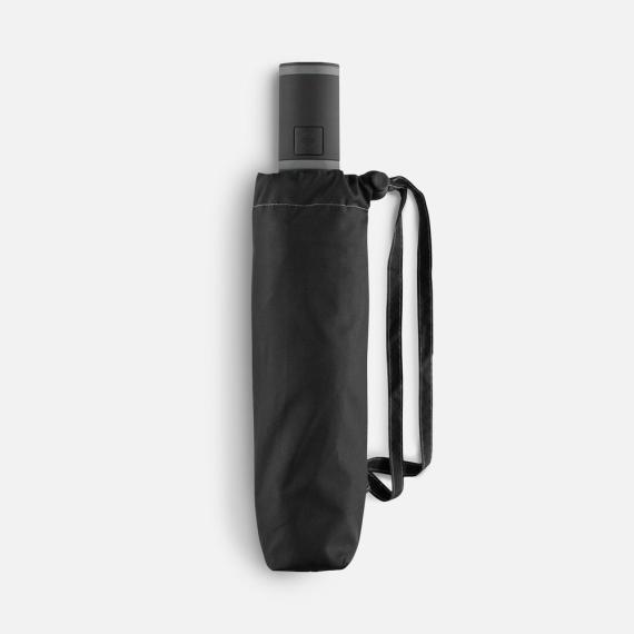 Зонт складной AOC Mini с цветными спицами, серый