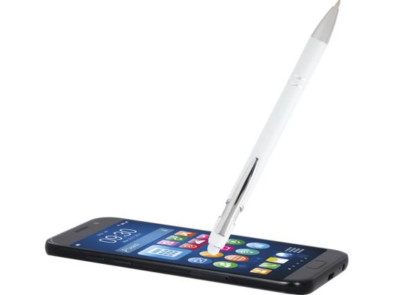 Ручка шариковая с серебристой отделкой «Kish»