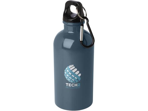 Одностенная бутылка для воды с карабином «Oregon», 400 мл