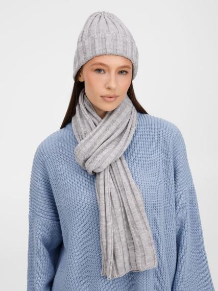 Шапка Metelitsa, серебристо-серый меланж