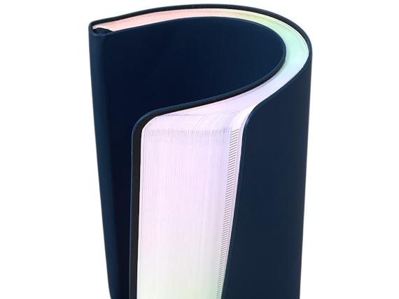 Блокнот А5 в гибкой обложке «Fellini» с голографическим срезом