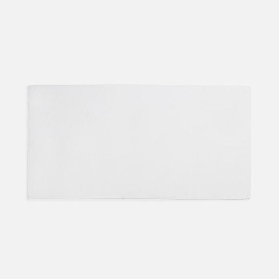 Двустороннее махровое полотенце Nice Print для сублимации, большое, белое