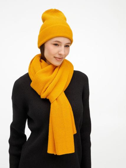 Шапка Nobilis Mono, желтая (медовая)