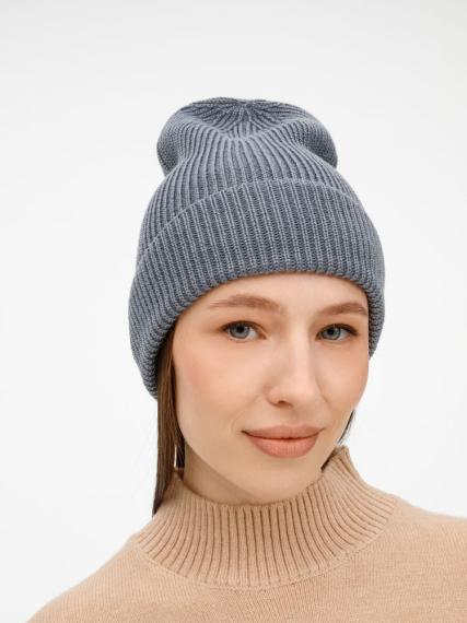 Шапка Nobilis Mono, серая (стальная)