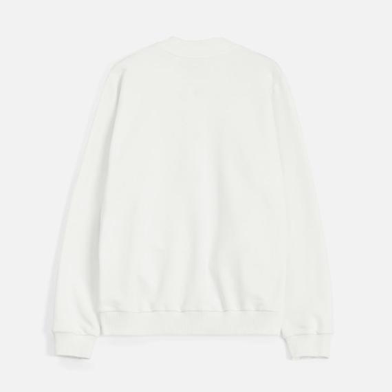 Бомбер унисекс Nuppu, молочно-белый, размер S