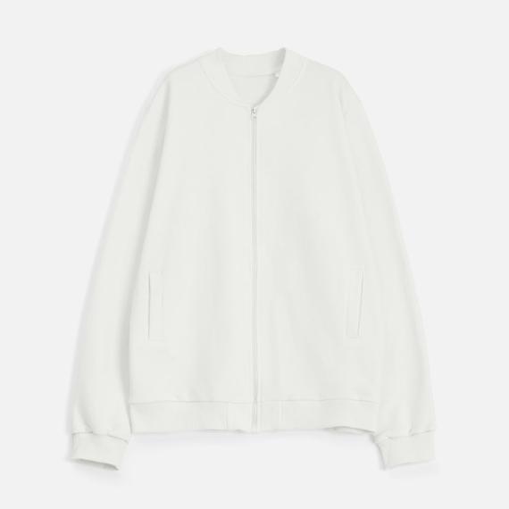 Бомбер унисекс Townie, молочно-белый, размер XL