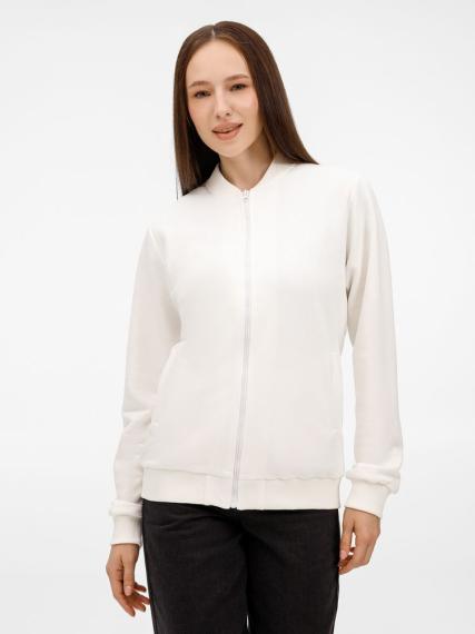 Бомбер унисекс Townie, молочно-белый, размер XL