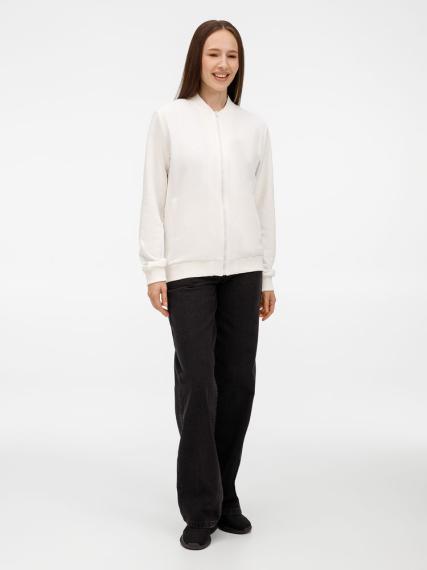 Бомбер унисекс Townie, молочно-белый, размер XL