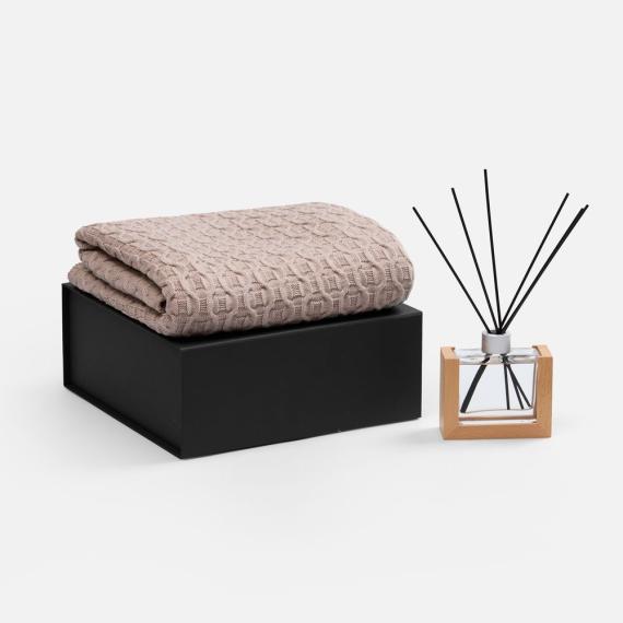 Коробка складная Quadra Fold, черная