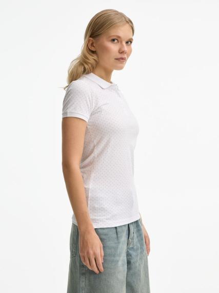 Рубашка поло женская Brandy Women белый/темно-синий, размер XS