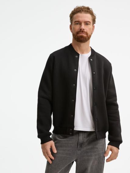 Бомбер унисекс AtmosWear, черный, размер S