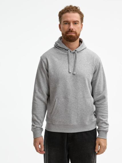 Толстовка унисекс Spencer серый меланж, размер XL