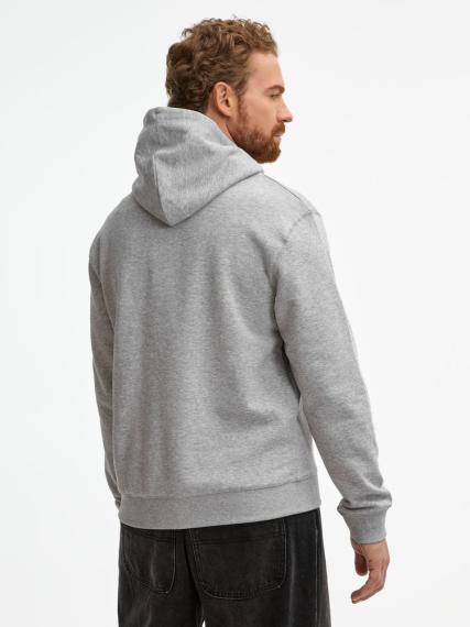 Толстовка унисекс Spencer серый меланж, размер XL