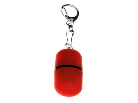 USB 2.0- флешка «Goutte Soft-touch» на 32 Гб каплевидной формы