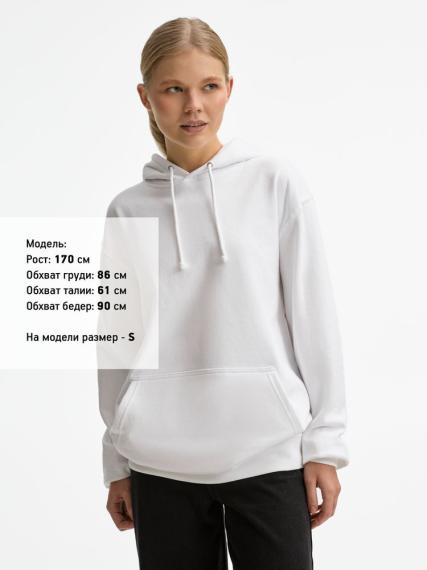 Худи унисекс Condor, белое, размер L