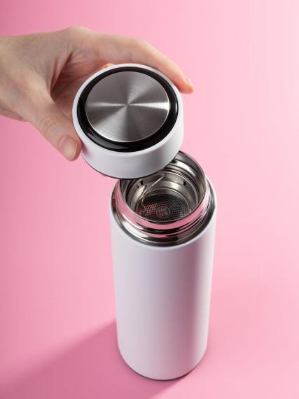 Термос с ситечком Percola, белый