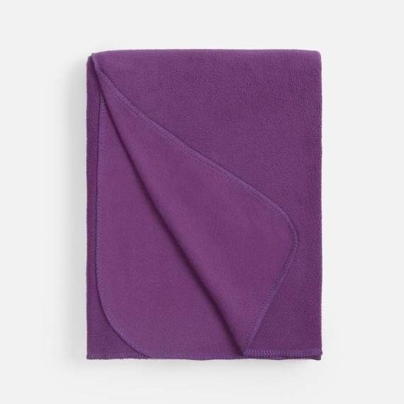 Флисовый плед Warm&Peace, фиолетовый