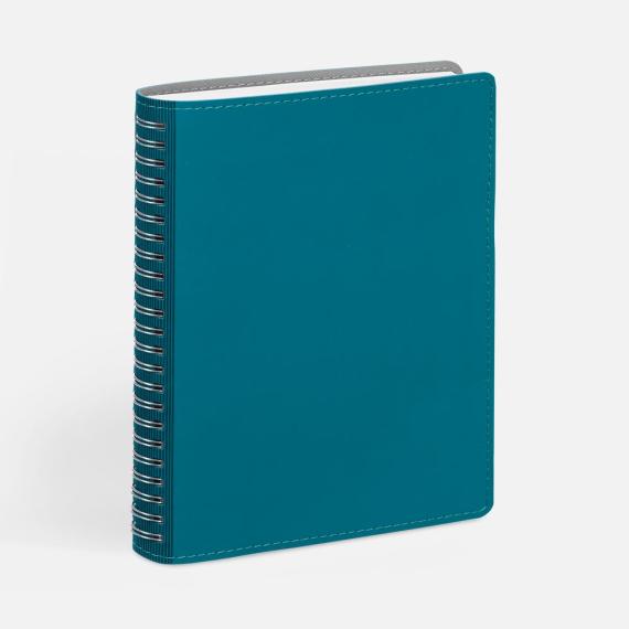 Ежедневник Spring Shall, недатированный, бирюзовый