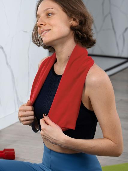 Спортивное полотенце Vigo Small, красное