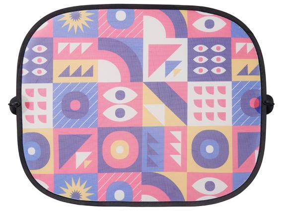 Комплект из 2-х автомобильных солнцезащитных экранов с возможностью полноцветной печати