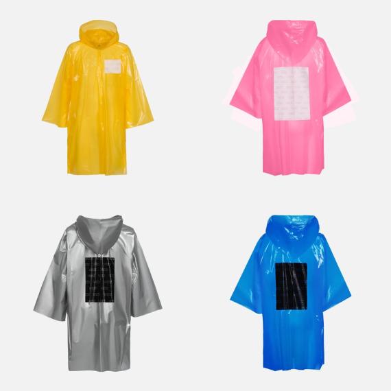 Дождевик-плащ BrightWay с печатью в один цвет на заказ