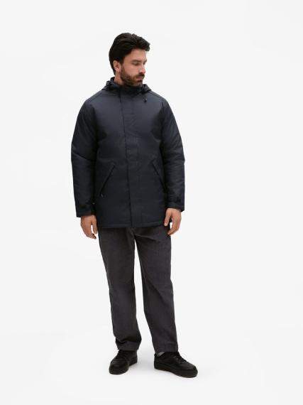 Куртка на стеганой подкладке Robyn темно-синяя, размер S