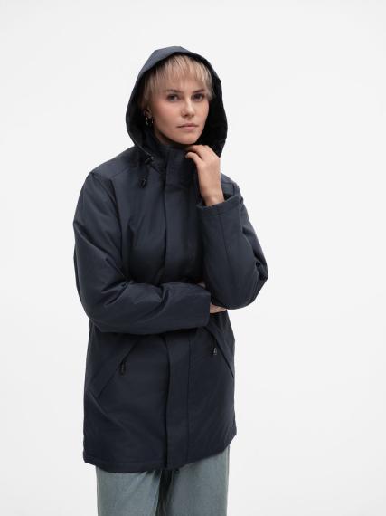 Куртка на стеганой подкладке Robyn темно-синяя, размер S