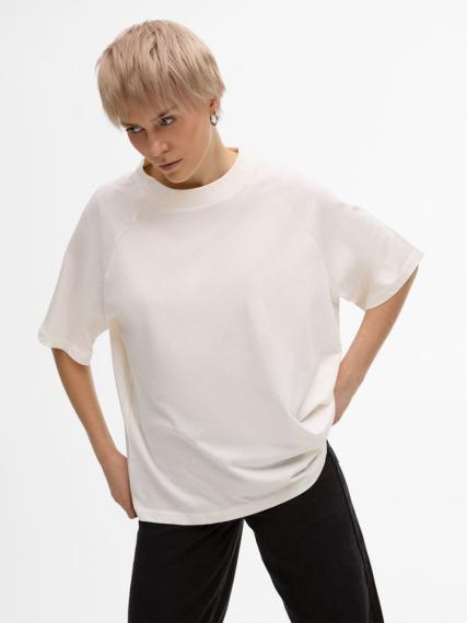 Футболка унисекс T2, молочно-белая, размер XL/XXL
