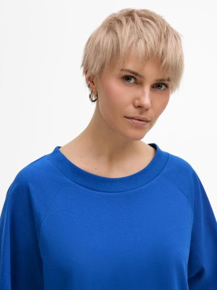 Футболка унисекс T2, синяя, размер XS/S