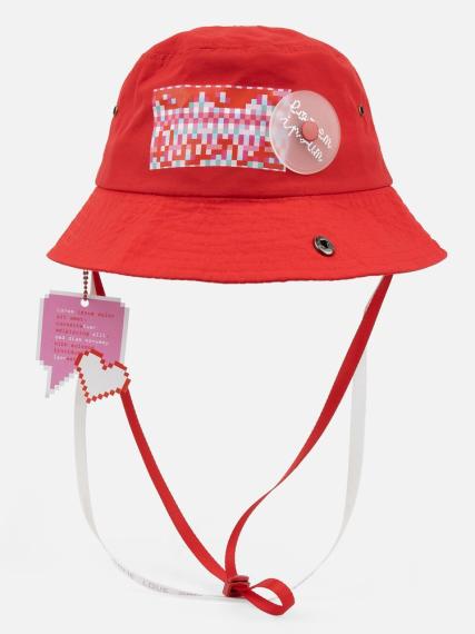 Панама Pana Vista, красная