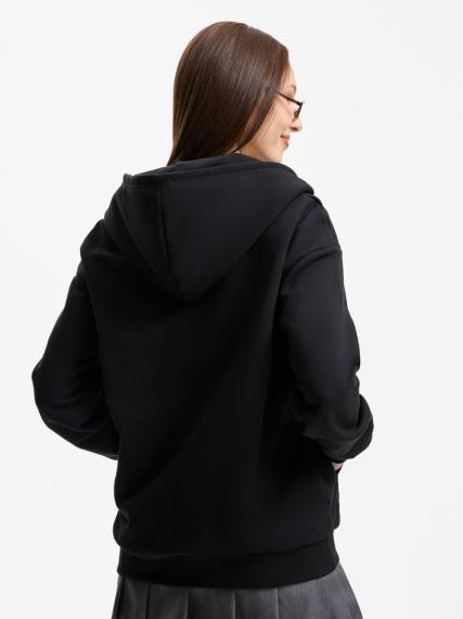 Толстовка унисекс оверсайз Sartoro, черная, размер M/L