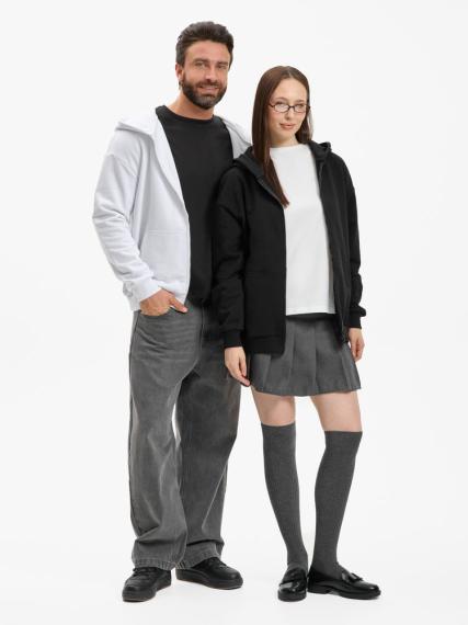 Толстовка унисекс оверсайз Sartoro, белая, размер XS/S